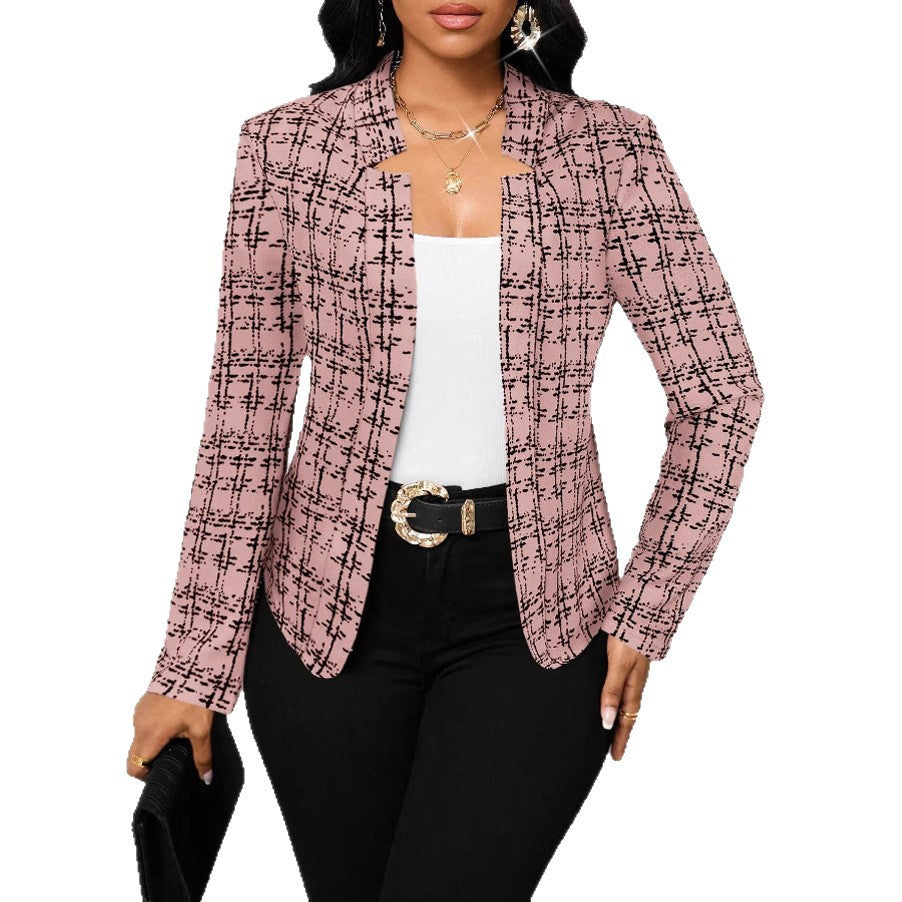 Damen raffinierte Business-Blazerjacke Drune