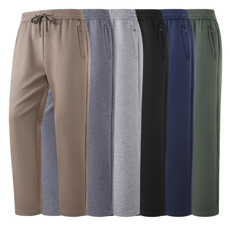 Herren Tech-Jogginghose mit elastischem Bund, Reißverschlusstaschen & Bündchen Drune