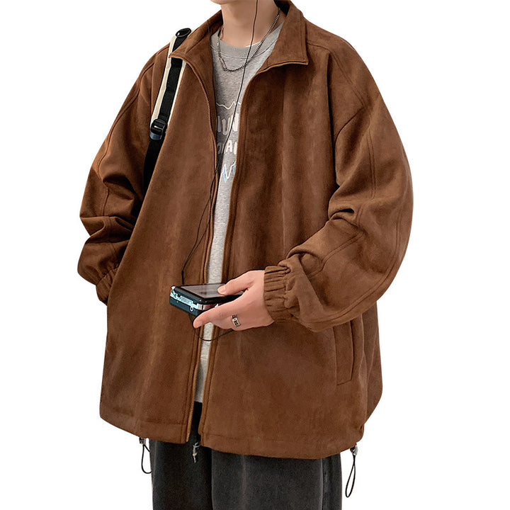 Herren Sportliche Übergangsjacke mit Stehkragen Drune