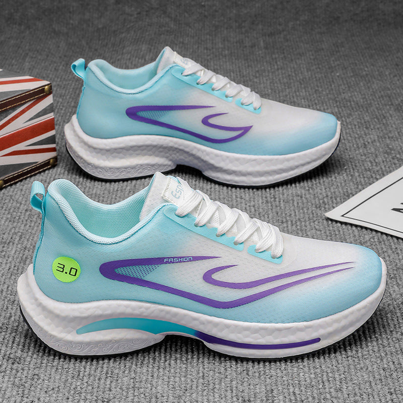 Damen Modische Lauf-Sneaker mit atmungsaktiver Mesh-Oberfläche und innovativer Dämpfung Drune