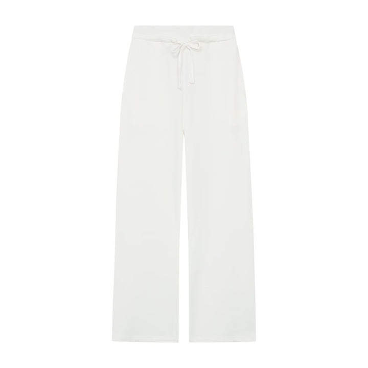 Damen Weite High‑Waist Palazzo‑Hose mit elastischem Bund und fließender Silhouette Drune