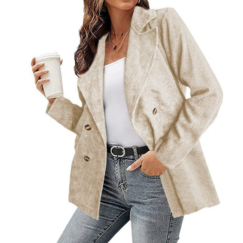 Drune | Damen Baumwollblazer Freizeit Stil