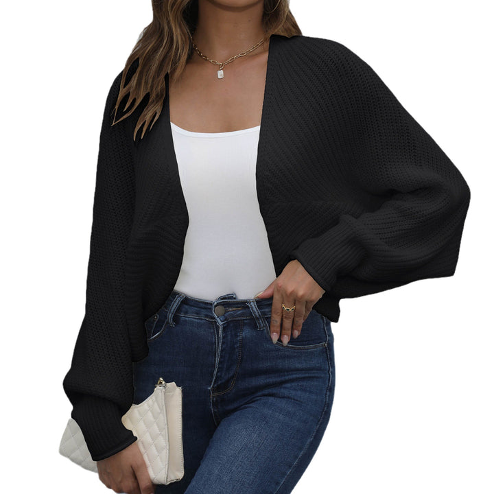 Damen luxuriöser Strick-Cardigan mit weitem Schnitt und zartem Strukturmuster Drune