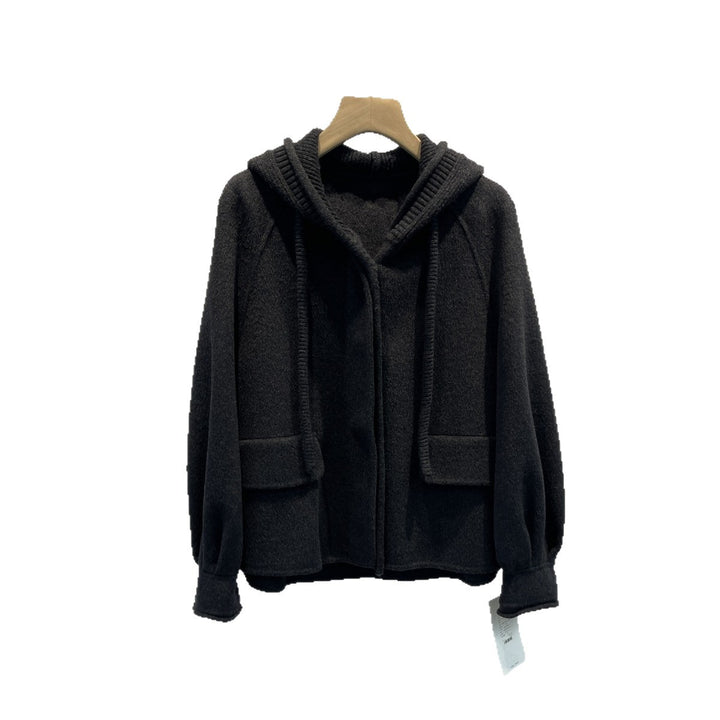 Damen Gemütliche Kapuzenfleecejacke Drune