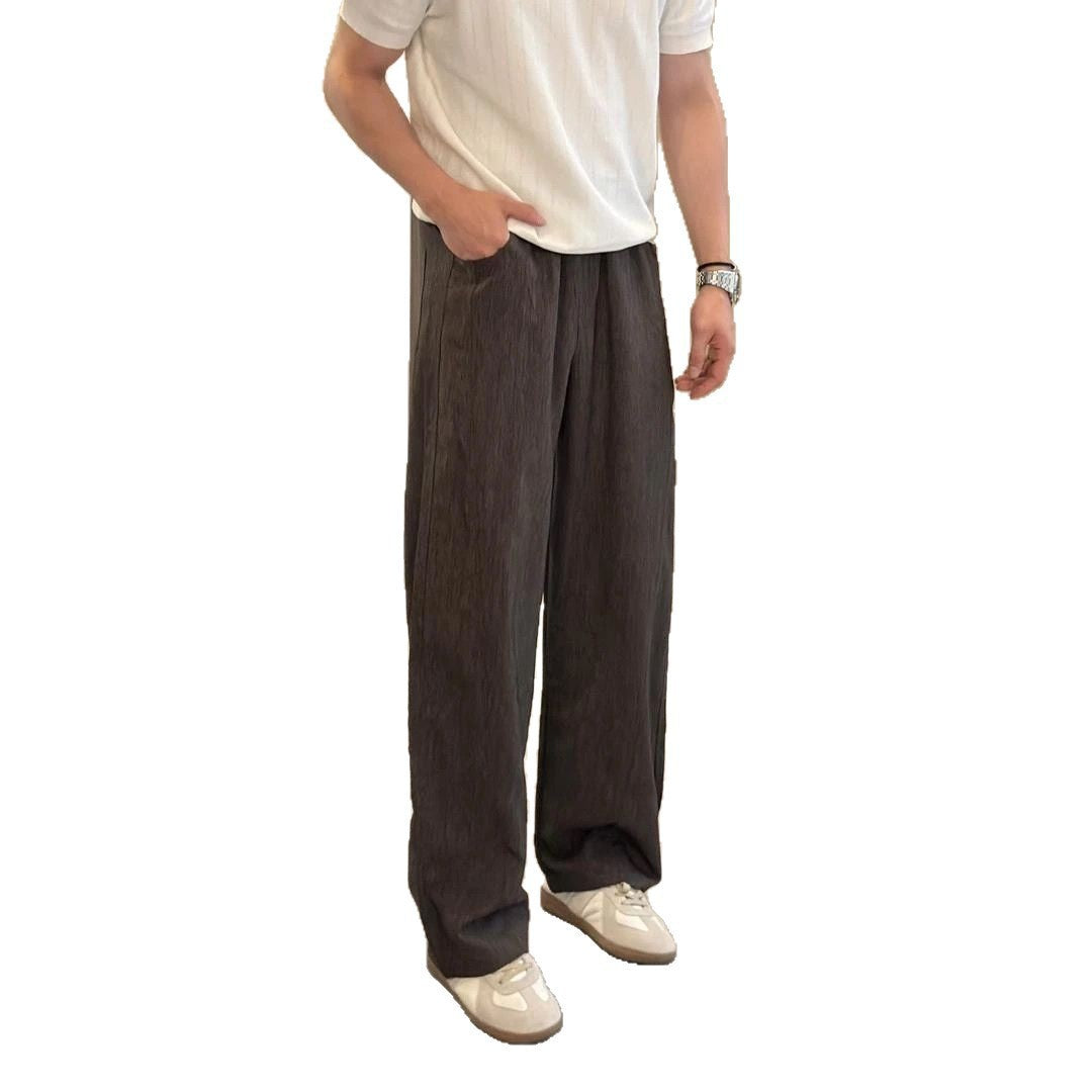 Herren Trendige Weitgeschnittene Denim-Hose Drune