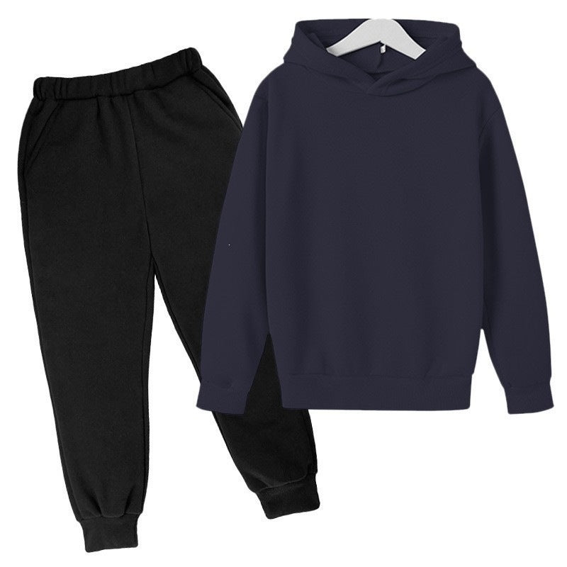Unisex nan komfortables Hoodie und Jogger Set aus French Terry mit elastischem Bund und Rippbündchen Drune