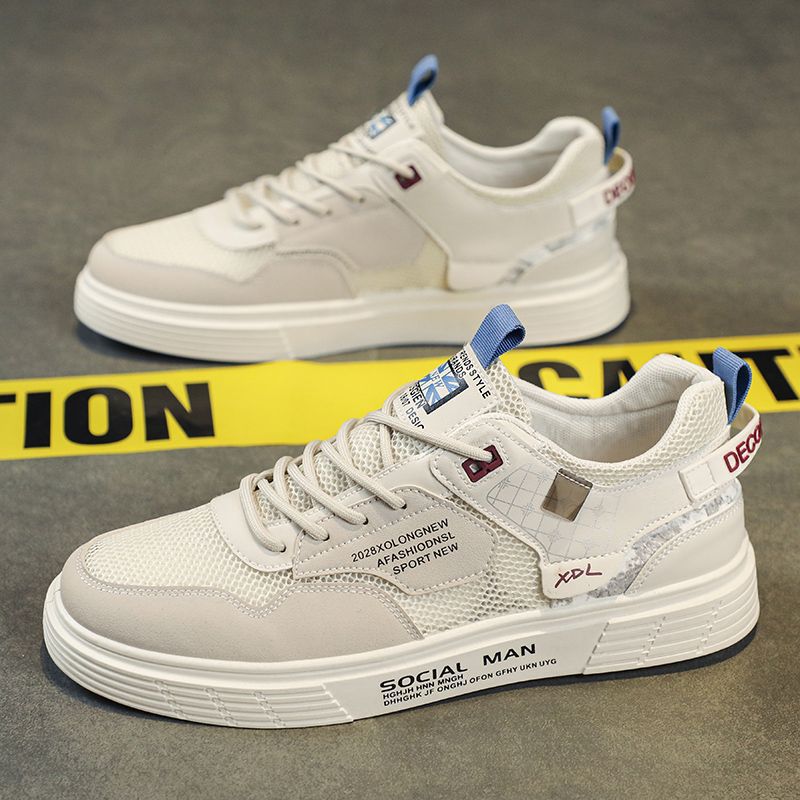 Damen Sportliche Freizeitsneakers mit atmungsaktivem Obermaterial und stoßdämpfender Sohle Drune