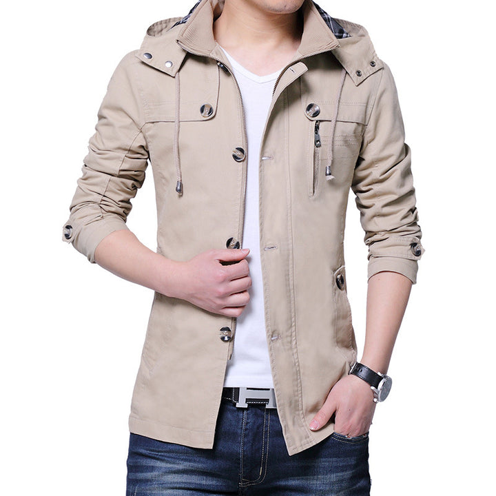 Herren Modische Übergangsjacke Drune