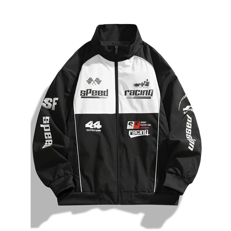 Herren Sportliche Racingjacke Drune