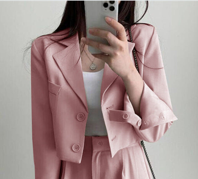 Damen Trendiger Kurzblazer Drune