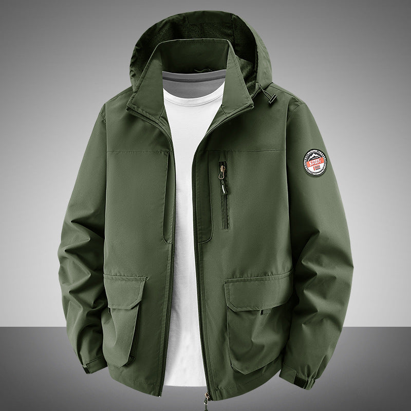 Herren Robuste Übergangsjacke mit praktischen Taschen Drune