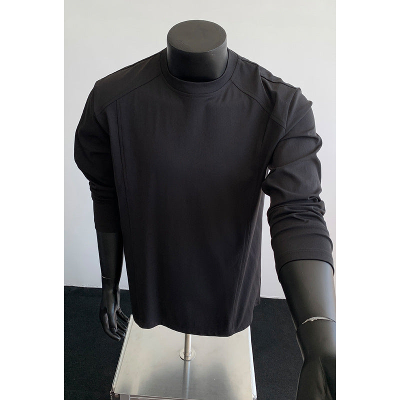 Herren Sportlicher Longsleeve-Oberteil Drune