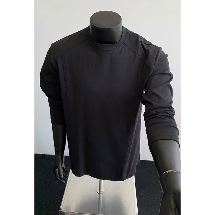 Herren Sportlicher Longsleeve-Oberteil Drune