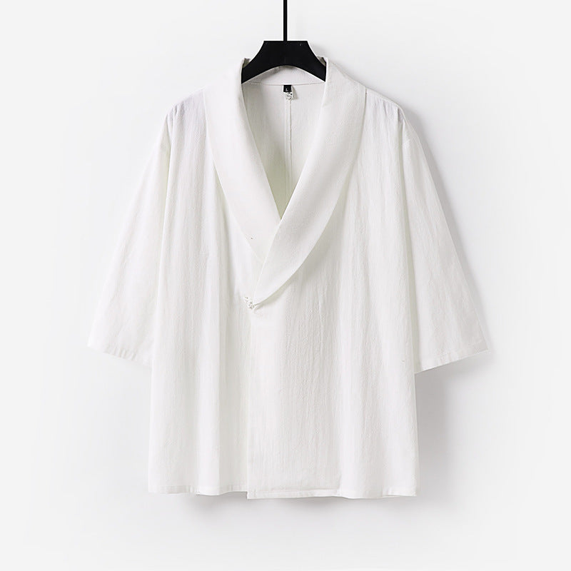 Damen Oversize Kimono-Blazer mit Schalkragen Drune