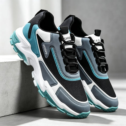 Herren Sportliche Lauf-Sneaker mit Mesh-Obermaterial Drune