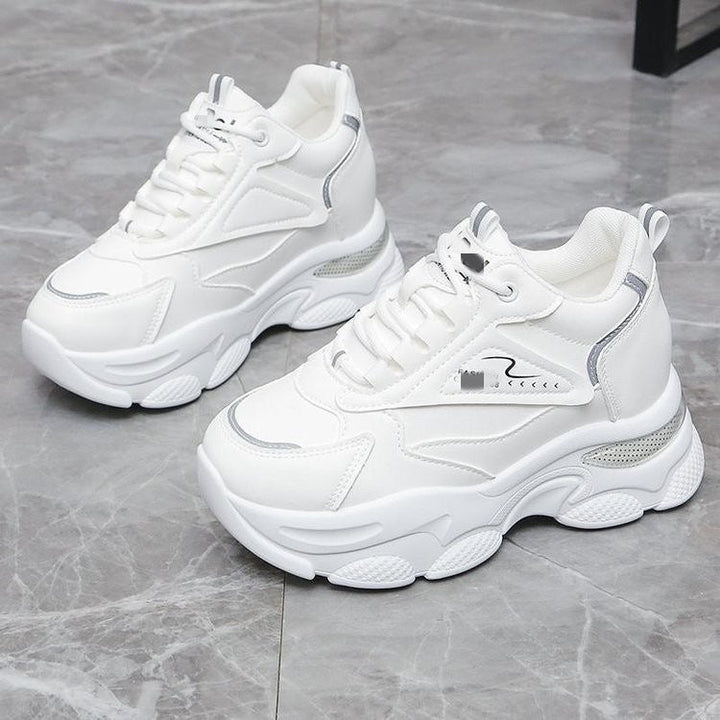 Damen Sportliche Chunky Sneakers mit atmungsaktiven Einsätzen und komfortabler Dämpfung Drune