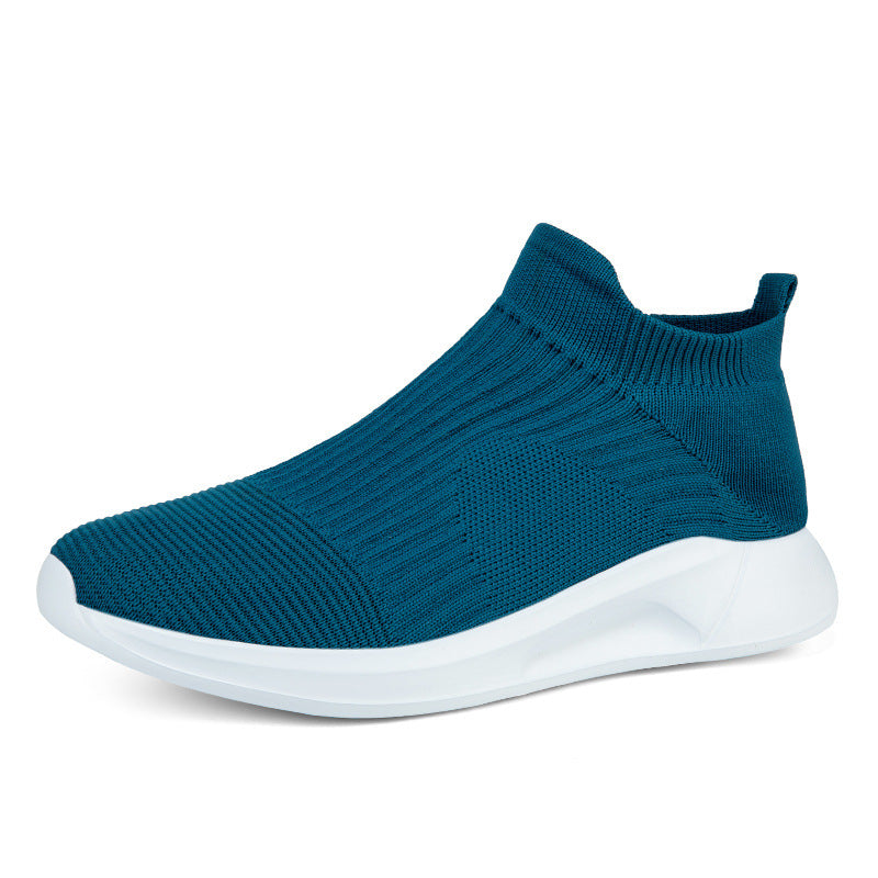 Damen Komfortable Stricksneaker mit rutschfester Sohle Drune
