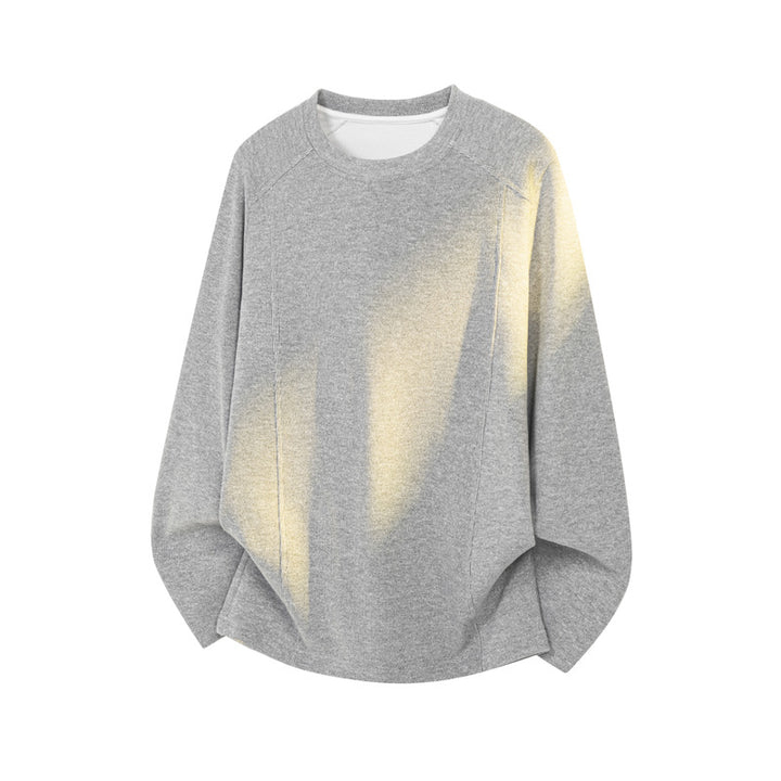 Herren Bequemer Langarm-Pullover Drune
