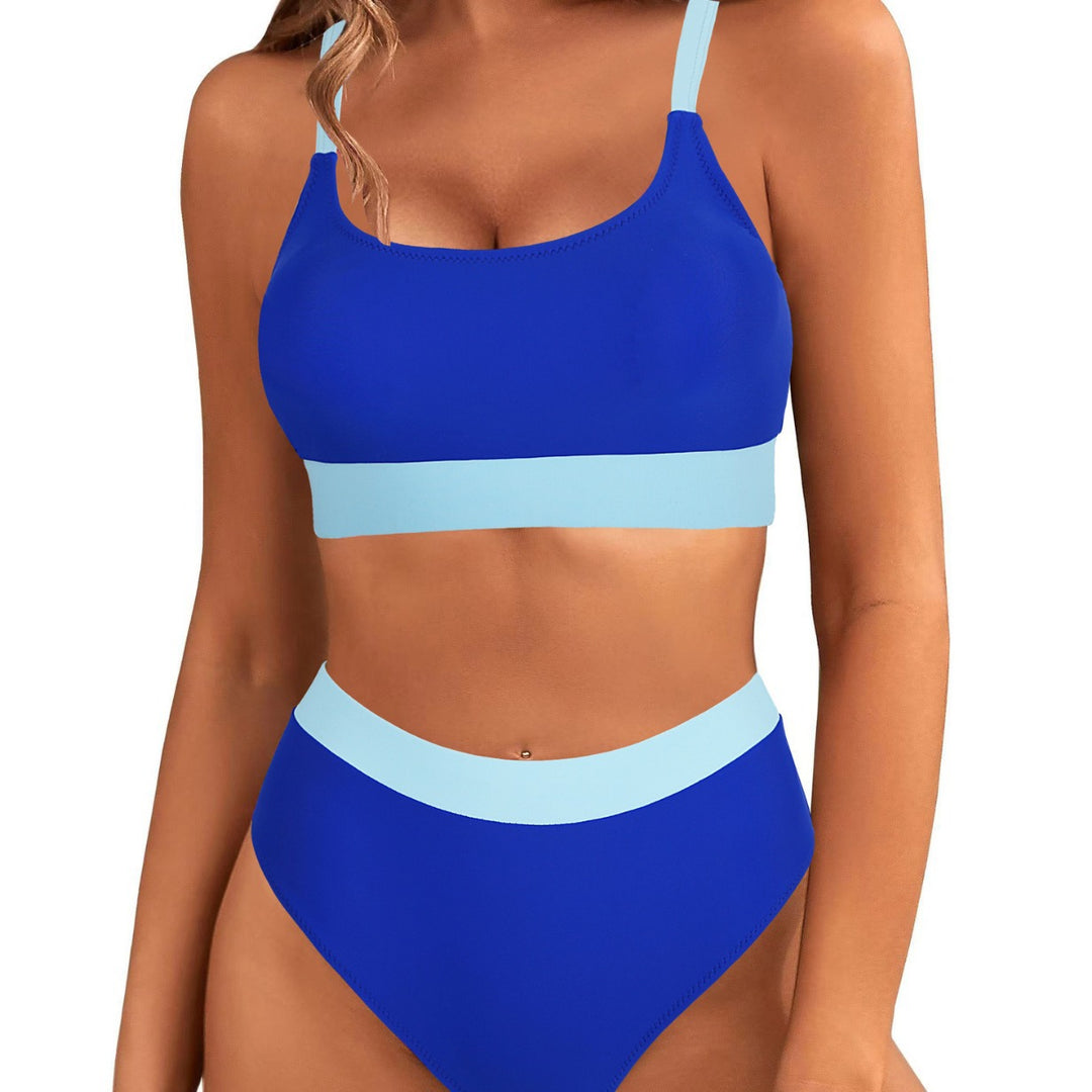 Damen Hochtailliertes Sport-Bikini-Set Drune 1750838379