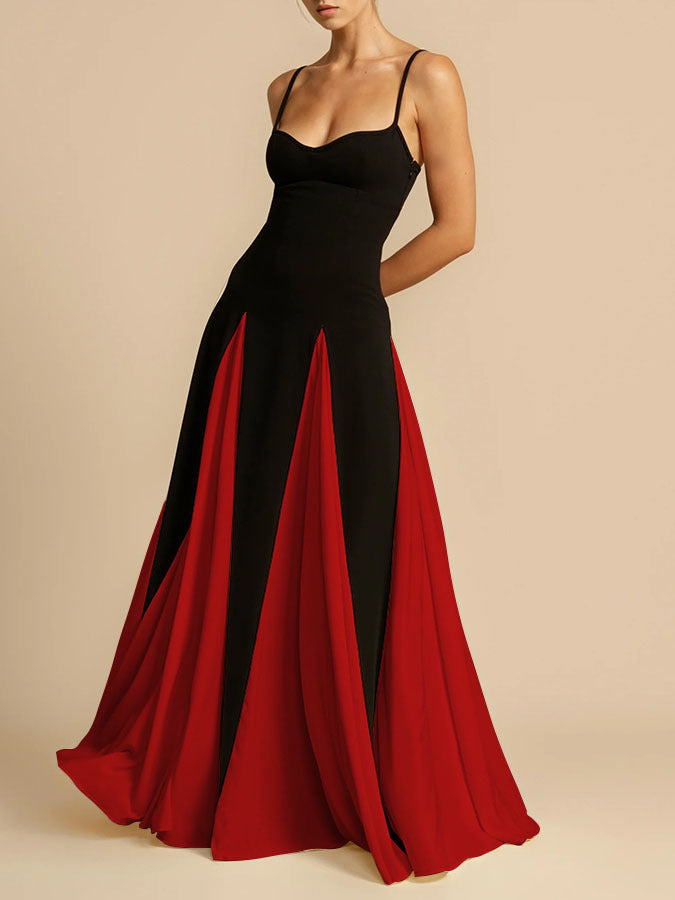 Damen Abendkleid mit asymmetrischem Schnitt Drune