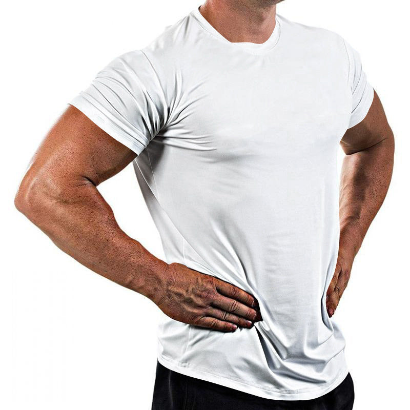 Herren Sportliches Funktionsshirt mit atmungsaktiver Textur Drune