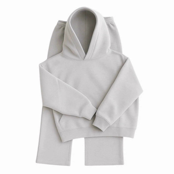 Damen Sportliches Hoodie-Set