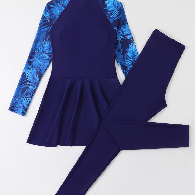 Damen Schwimmuniform mit langen Ärmeln Drune