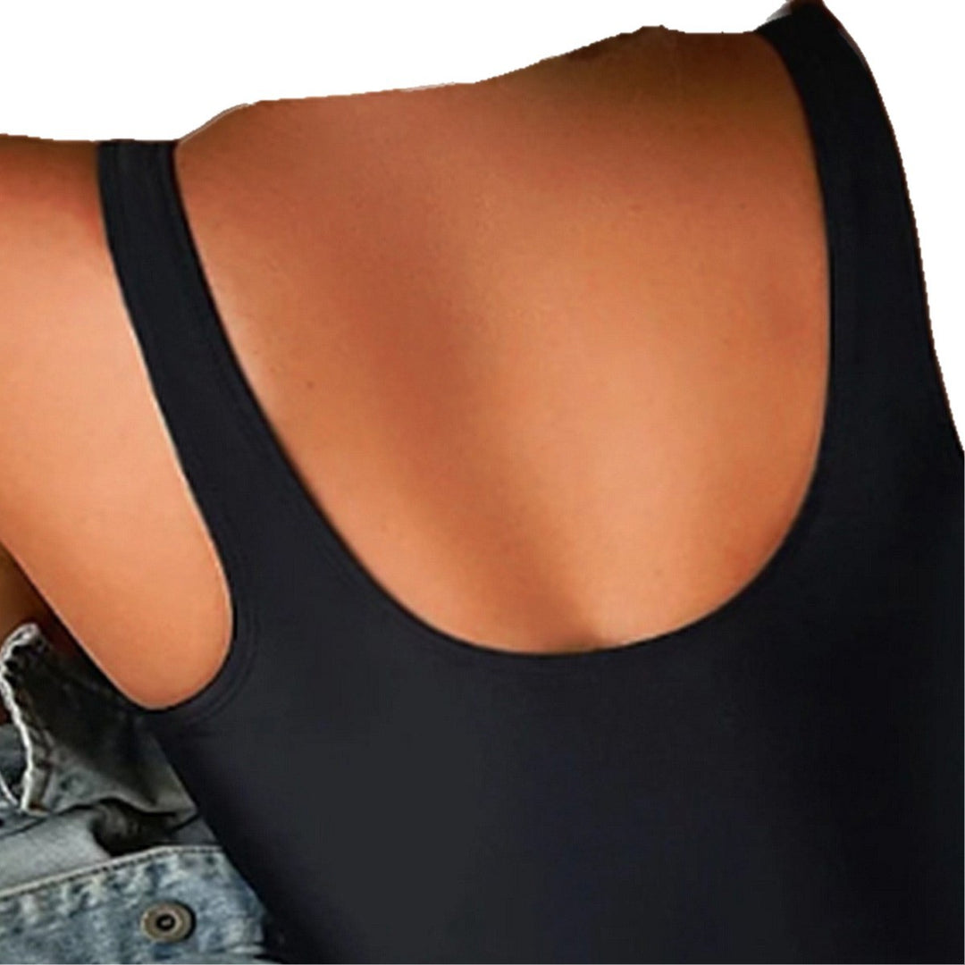 Damen Einteiler Badeanzug mit floralem Design Drune