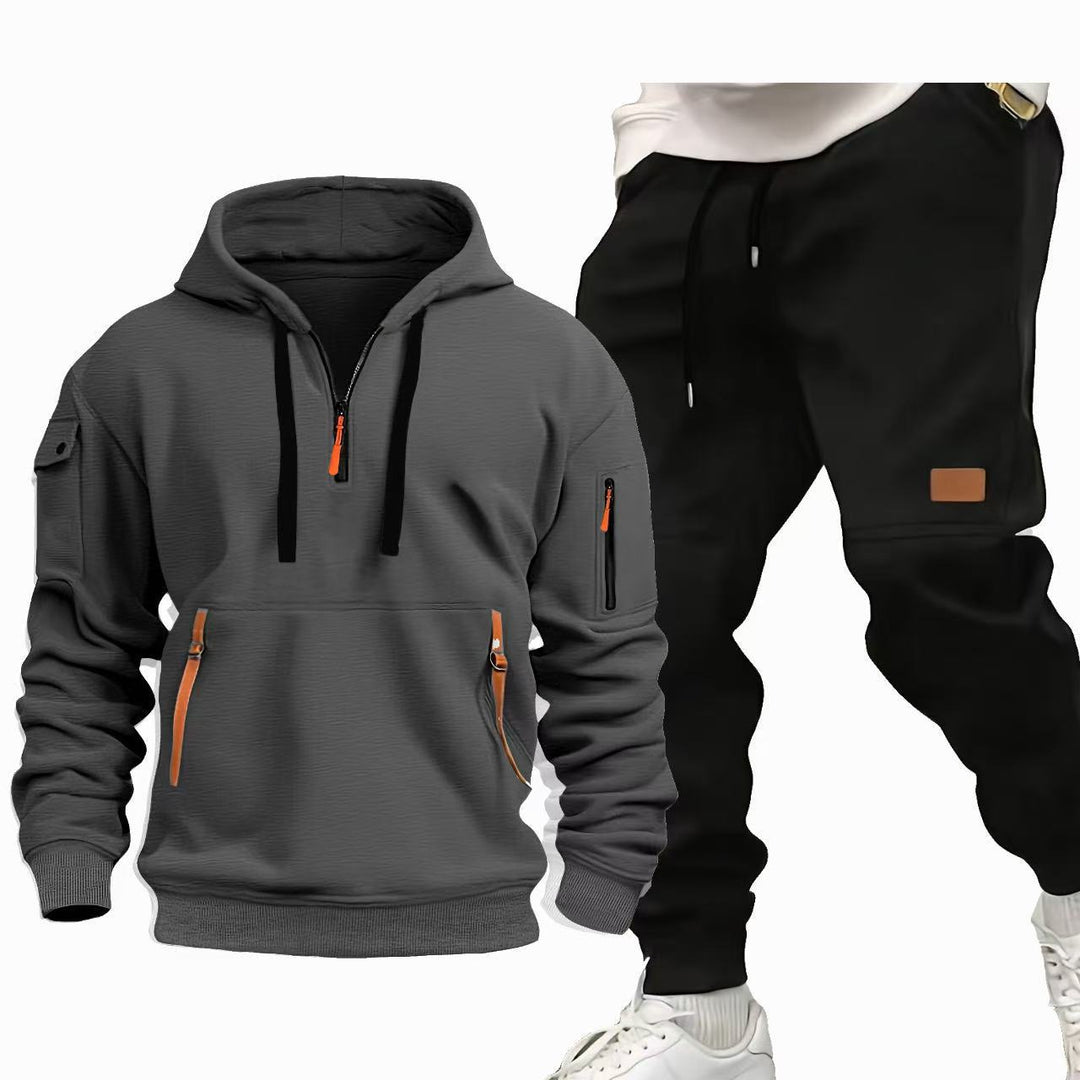 Herren Funktions-Hoodie und Jogginghose Set Drune