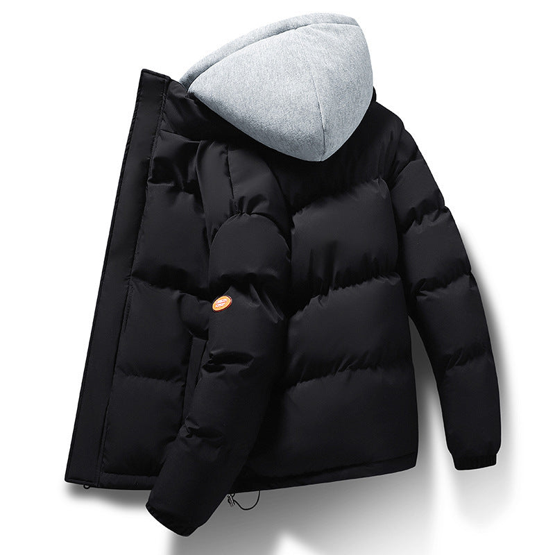 Herren Wattierte Kapuzenjacke Drune