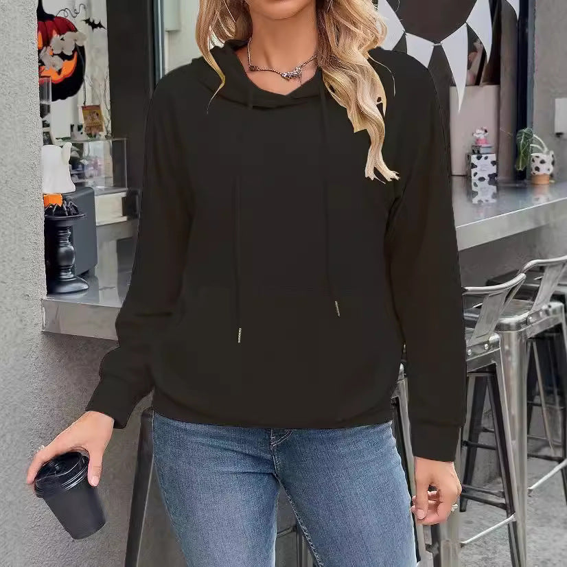 Damen Freizeit Kapuzenpullover mit bequemer Passform Drune