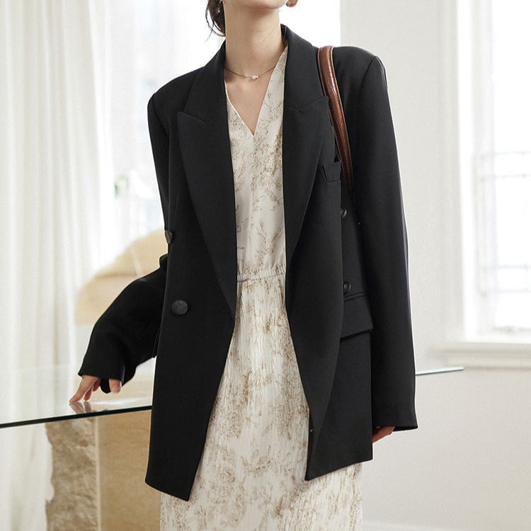 Damen Eleganter doppelter Blazer Drune