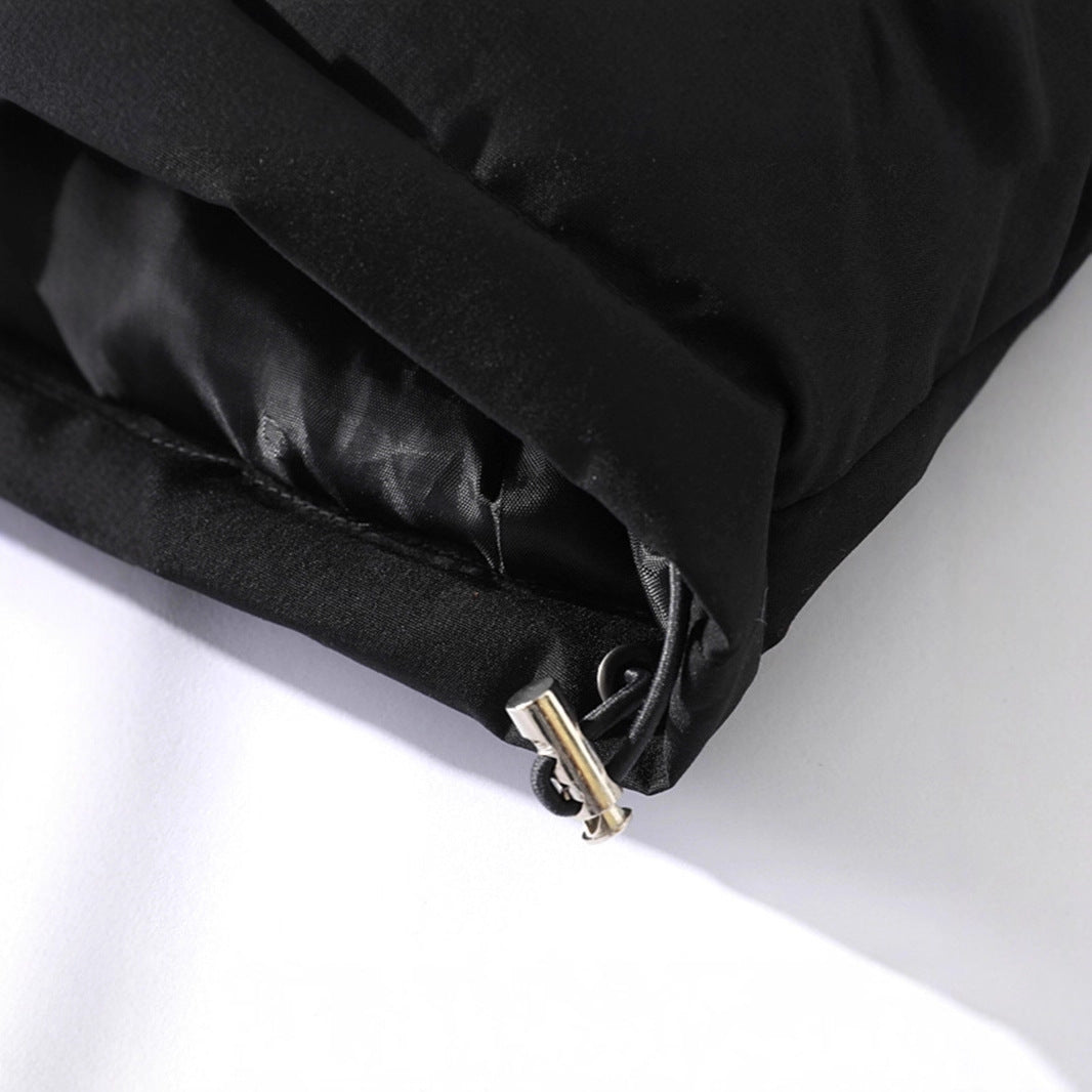 Herren Gepolsterte Steppjacke mit integriertem Kapuzen-Layer und windabweisender Außenlage Drune