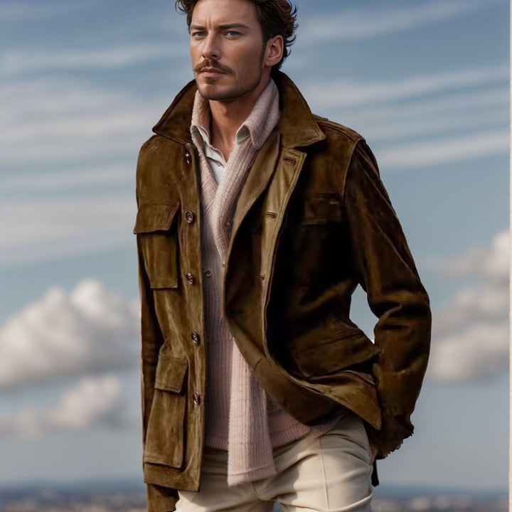 Damen Utility-Jacke im lässigen Schnitt mit praktischen Taschen Drune