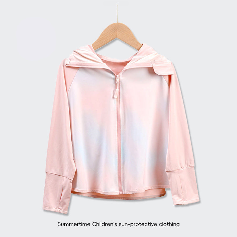 Damen UV-Schutzjacke mit Kapuze und weichem Material Drune