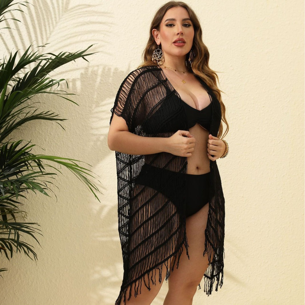 Damen Strandkimono Drune