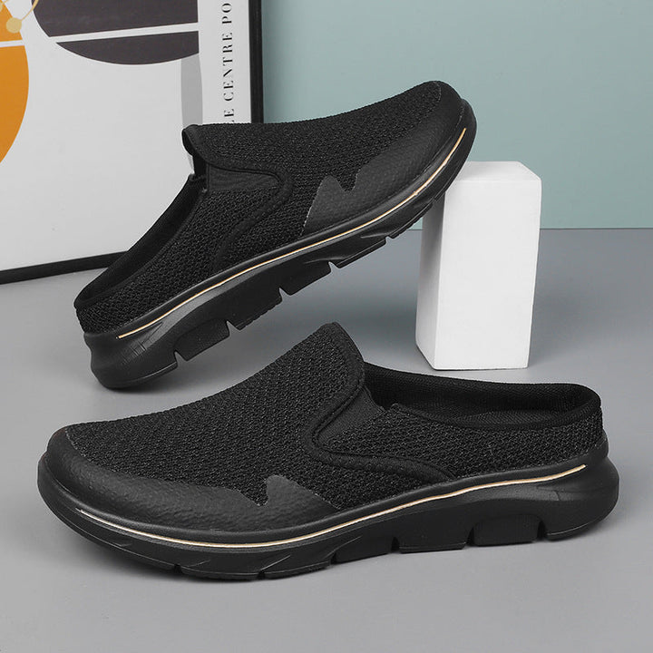 Damen Bequeme Clogs mit atmungsaktivem Mesh-Obermaterial Drune