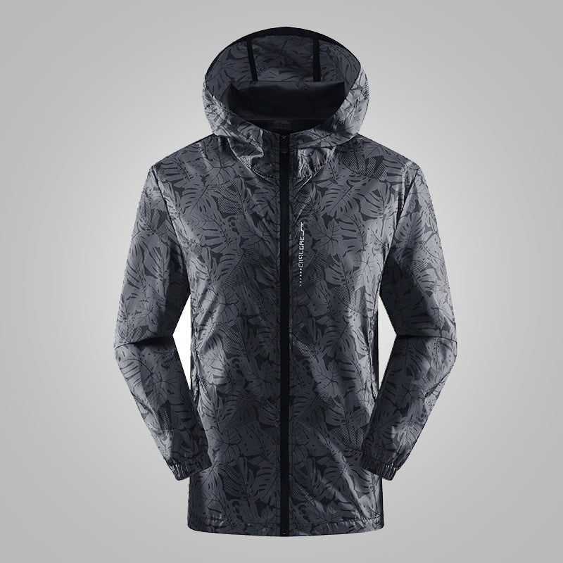 Herren Funktionale Windjacke mit reflektierendem Design Drune