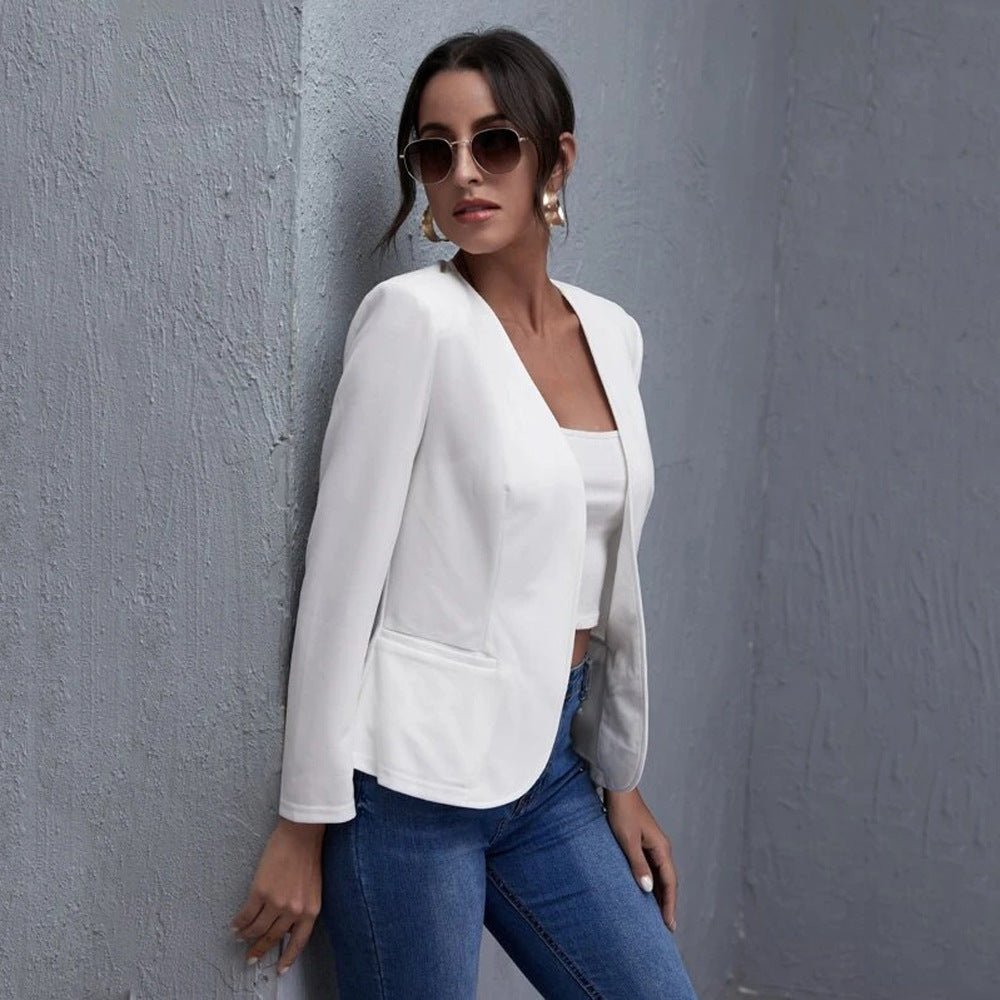 Damen Elegante Blazerjacke mit modernem Schnitt und praktischen Taschen Drune
