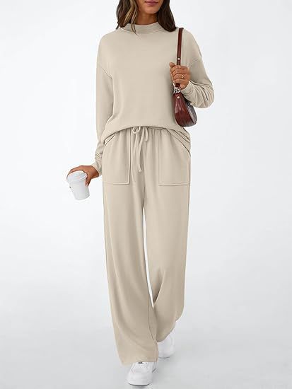 Damen Lässiger Relaxed-Fit Jogginganzug Drune