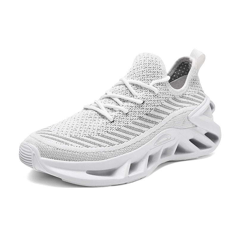 Herren leichte atmungsaktive Strick-Sneaker mit gedämpfter ergonomischer Laufsohle Drune