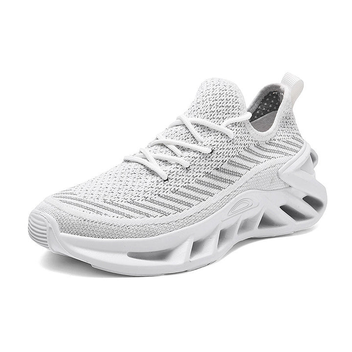 Herren leichte atmungsaktive Strick-Sneaker mit gedämpfter ergonomischer Laufsohle Drune