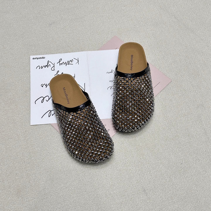 Damen Modische Clogs mit Funktionsoberfläche und komfortablem Fußbett Drune