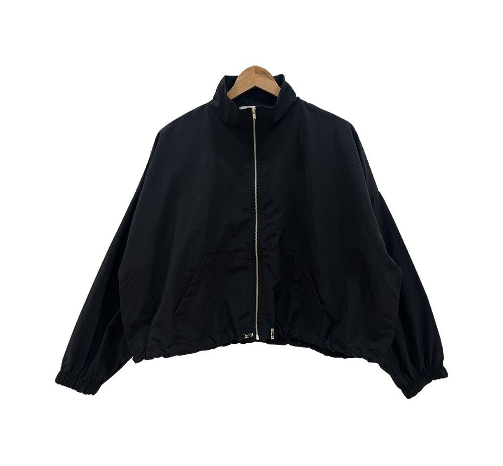 Damen lässige Übergangsjacke mit elastischen Bündchen Drune