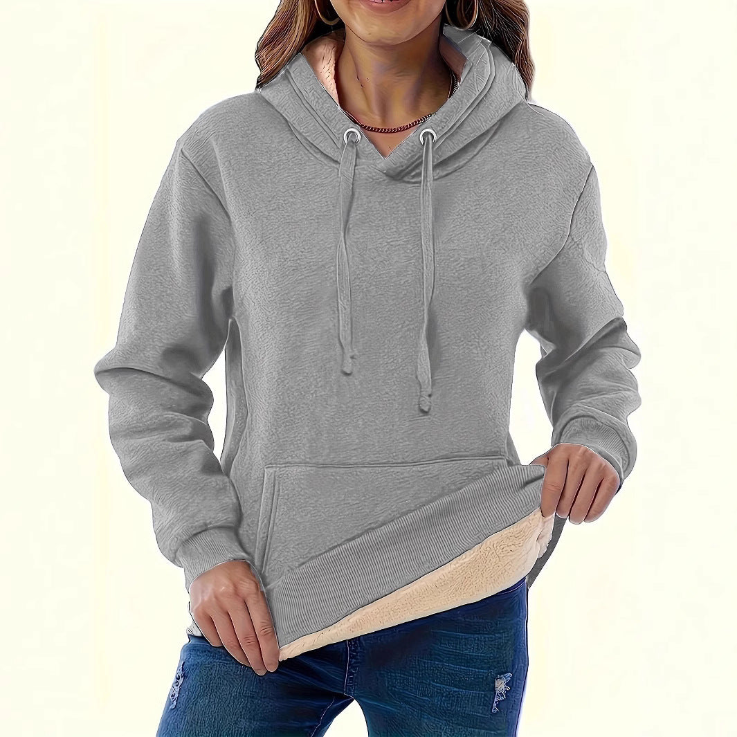 Damen Hoodie mit kuscheligem Innenfutter und modernem Schnitt Drune
