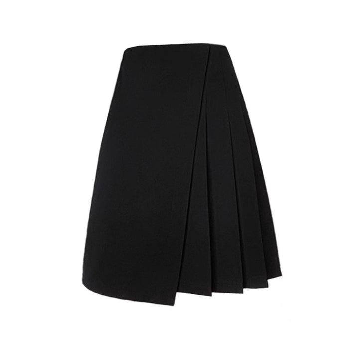 Damen Plissierter Minirock mit hoher Taille Drune