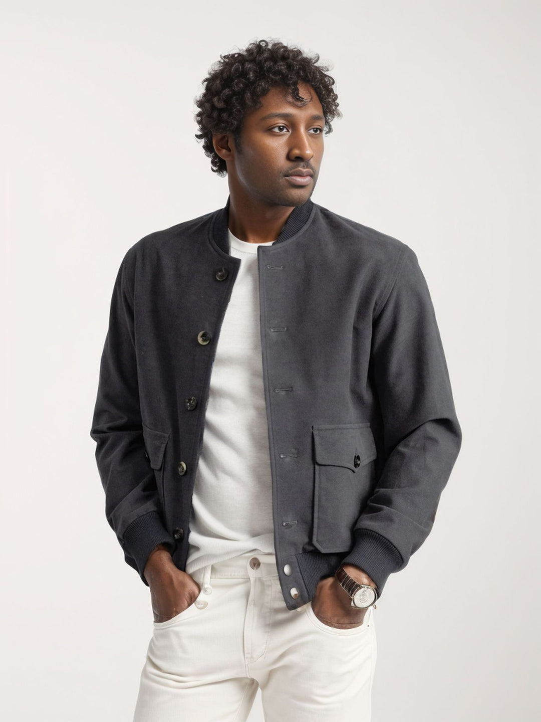 Herren sportliche Übergangsjacke Drune