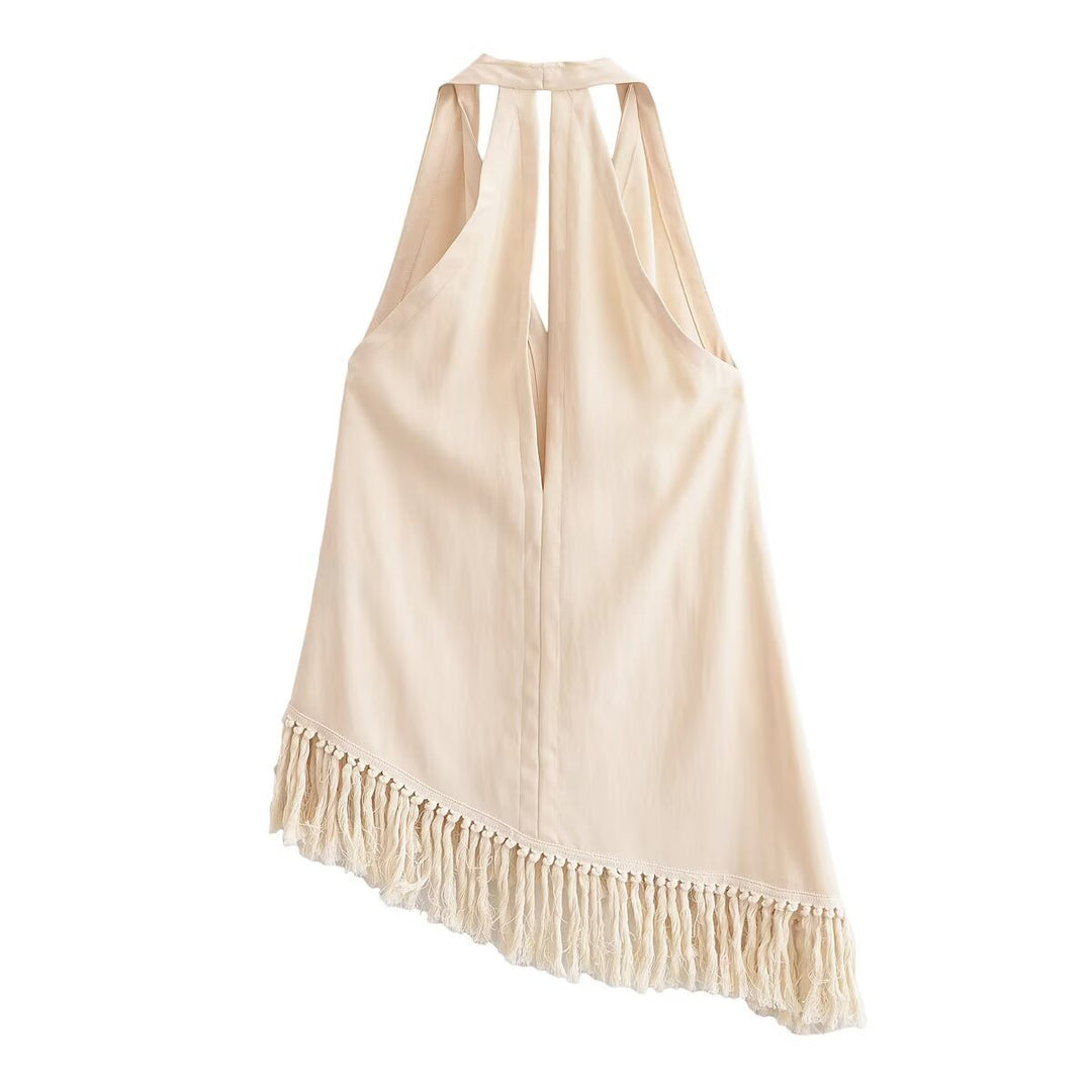 Damen elegante, weite Hose mit schickem Schnitt und praktischen Taschen Drune