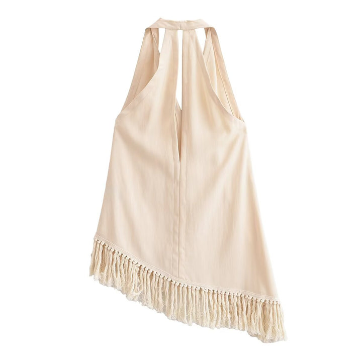 Damen elegante, weite Hose mit schickem Schnitt und praktischen Taschen Drune