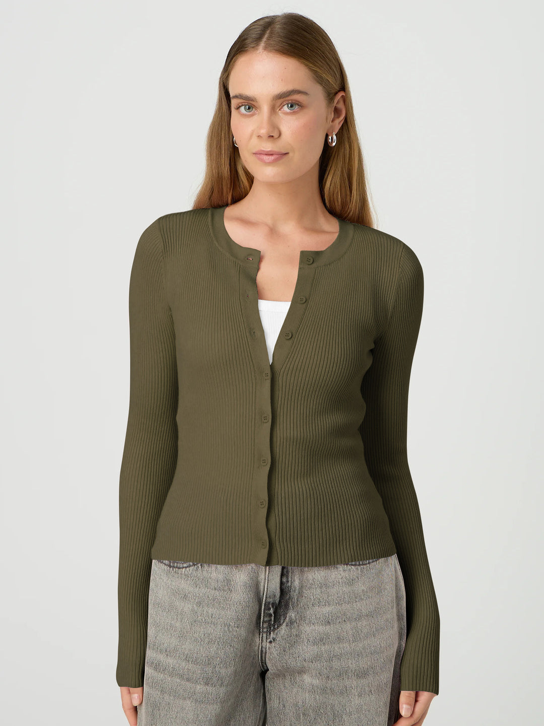 Drune | Gekürzter Cardigan
